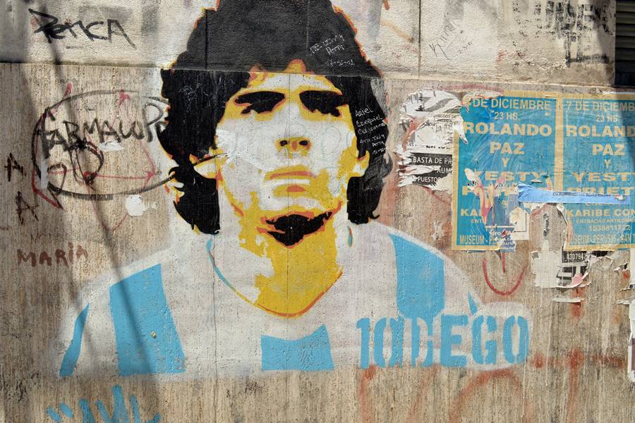Maradona y el loco Gatti, Diego armando Maradona, Maradona, el Loco Gatti